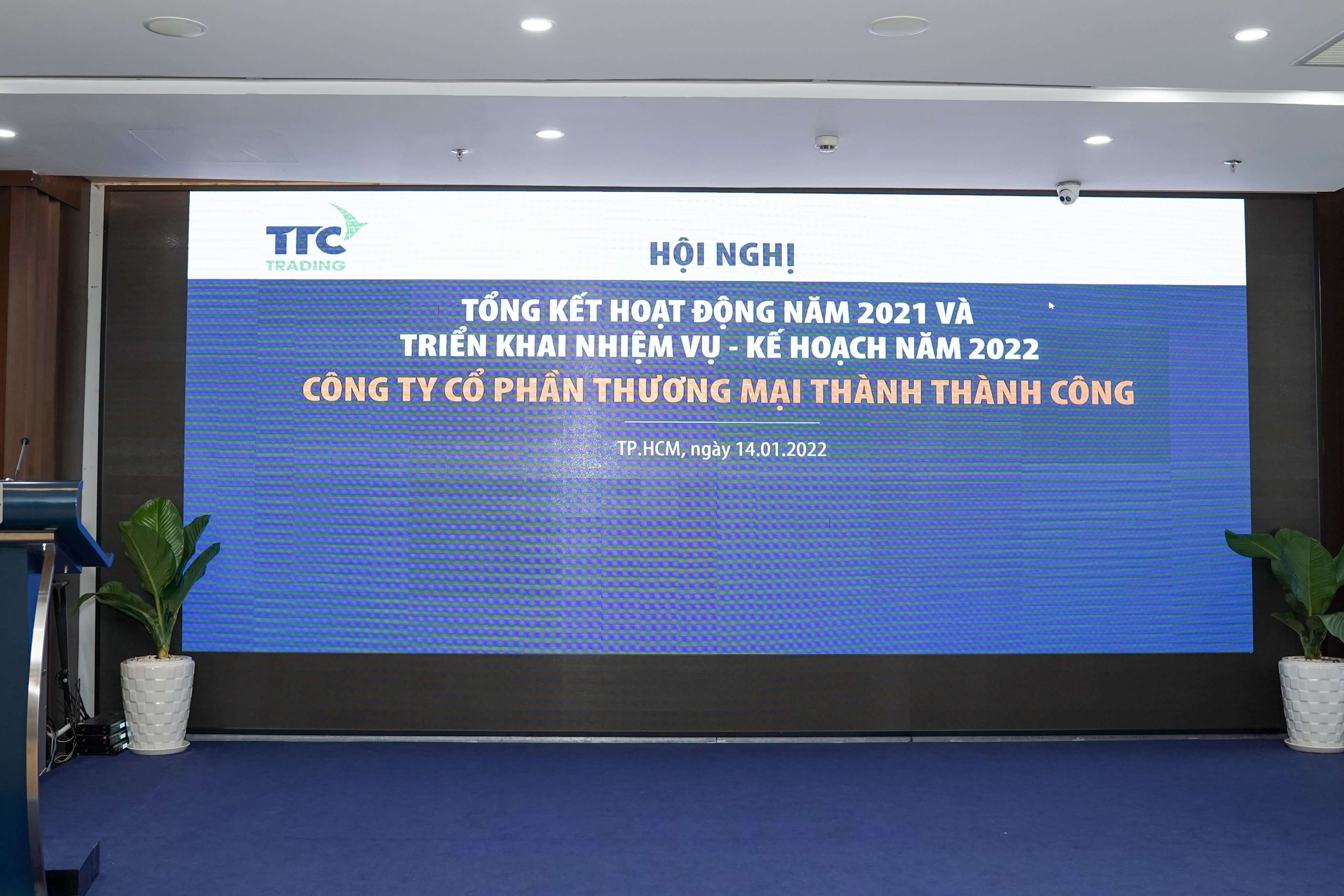 Hội nghị Tổng kết năm 2021 và Triển khai kế hoạch – nhiệm vụ năm 2022 của TTC Trading
