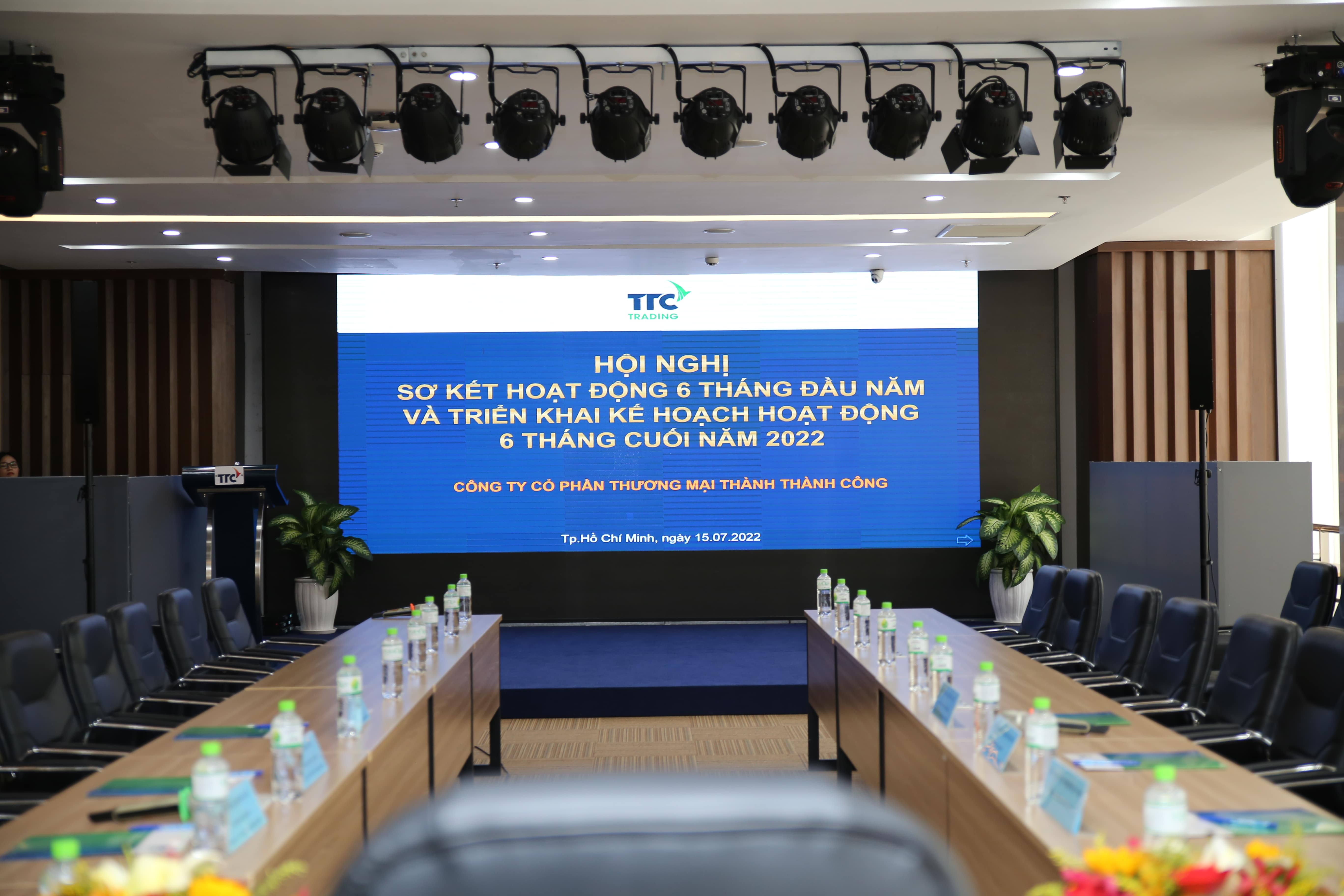 TTC TRADING tổ chức Hội nghị Sơ kết hoạt động 6 tháng đầu năm và Triển khai kế hoạch hoạt động 6 tháng cuối năm 2022